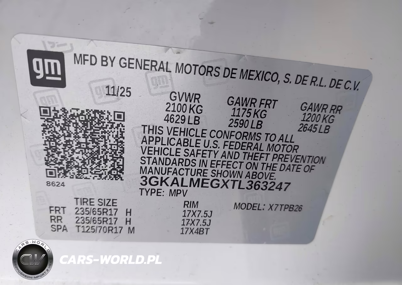 2026 GMC Terrain Fwd Elevation VIN:3GKALMEGXTL363247 - 9