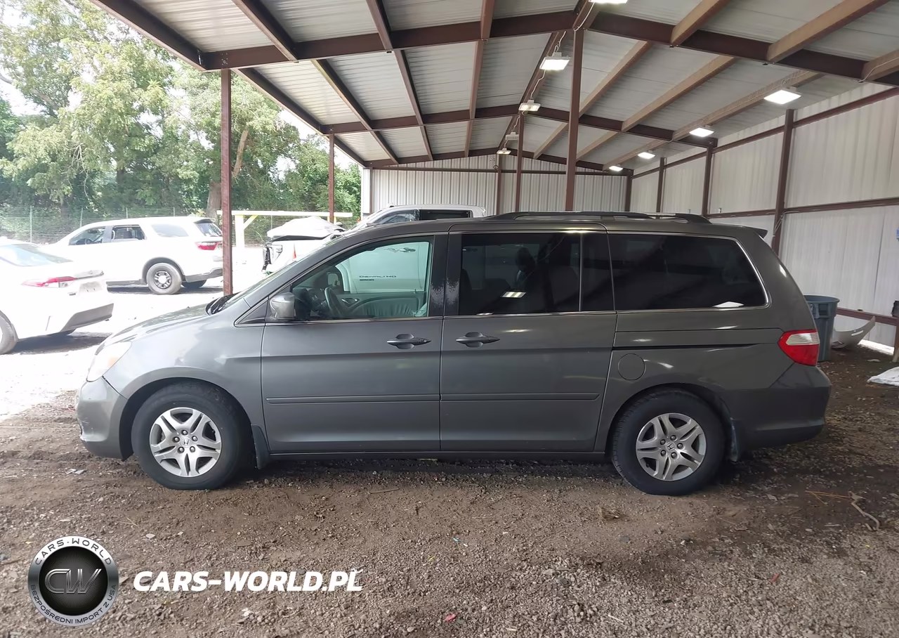 2007 Honda Odyssey Ex-L VIN:5FNRL38637B425488 - 14