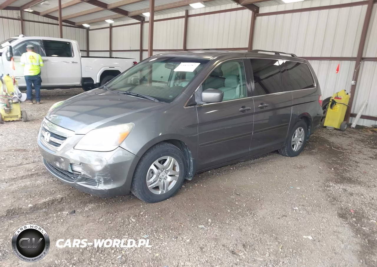 2007 Honda Odyssey Ex-L VIN:5FNRL38637B425488 - 2