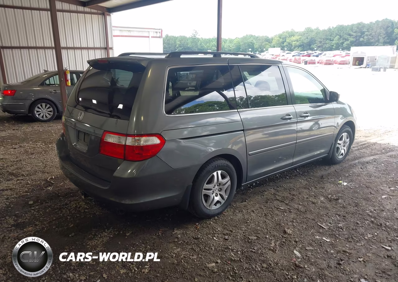 2007 Honda Odyssey Ex-L VIN:5FNRL38637B425488 - 4
