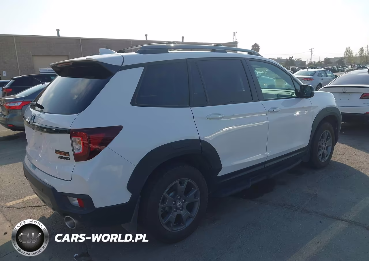 2024 Honda Passport Awd Trailsport VIN:5FNYF8H62RB005904 - 4