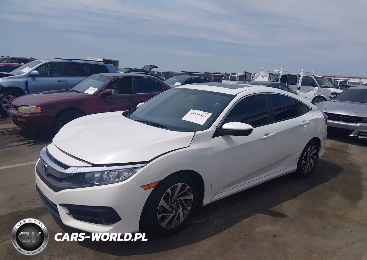 2018 Honda Civic Ex VIN:19XFC2F75JE010419 - 2