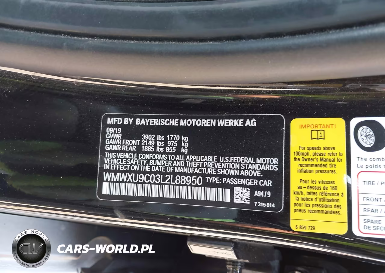 2020 Mini Hardtop Cooper S VIN:WMWXU9C03L2L88950 - 9