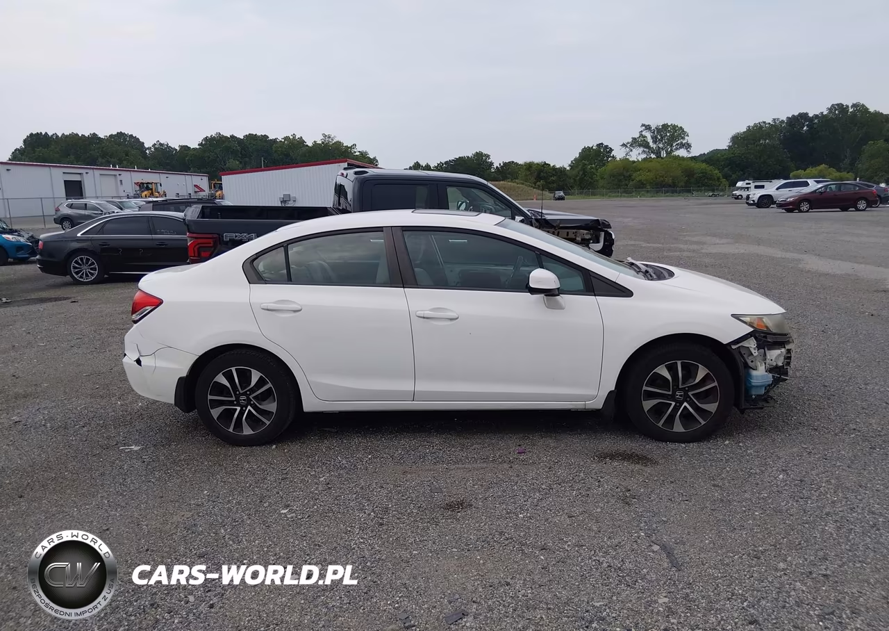 2013 Honda Civic Ex VIN:2HGFB2F8XDH537541 - 14