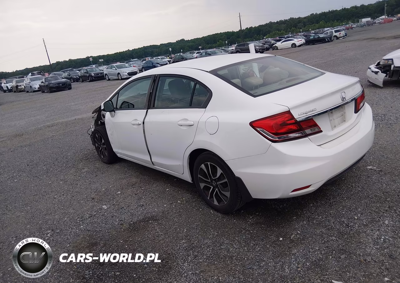 2013 Honda Civic Ex VIN:2HGFB2F8XDH537541 - 3
