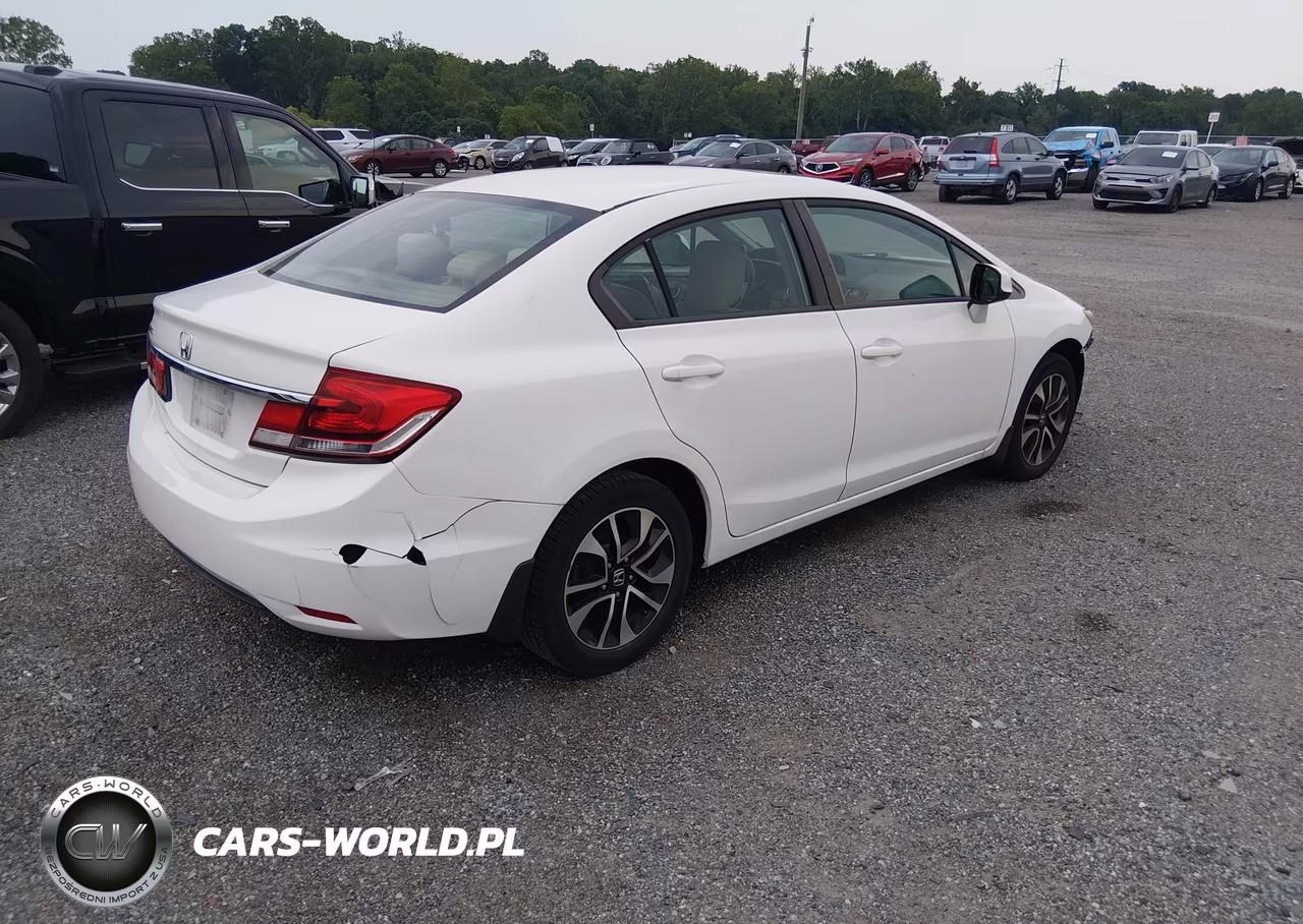 2013 Honda Civic Ex VIN:2HGFB2F8XDH537541 - 4