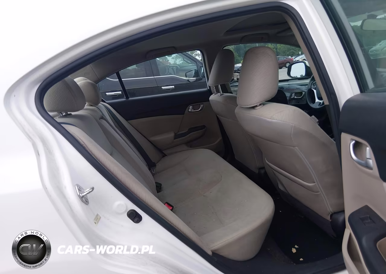 2013 Honda Civic Ex VIN:2HGFB2F8XDH537541 - 8