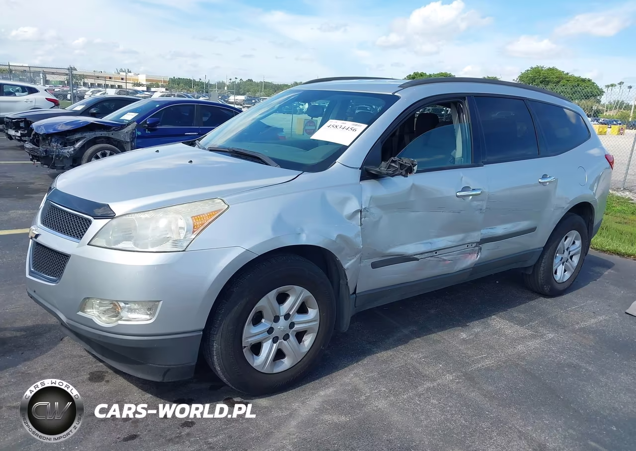 2011 Chevrolet Traverse Ls VIN:1GNKREED0BJ410938 - 2