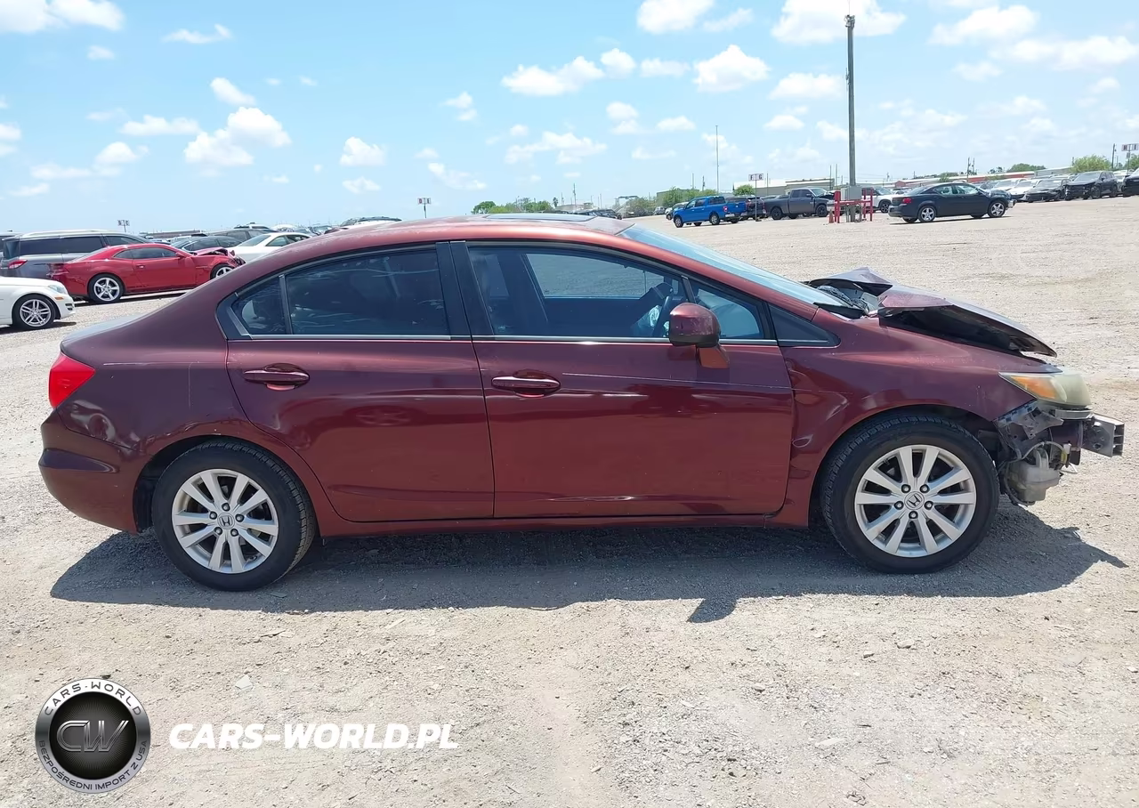 2012 Honda Civic Ex-L VIN:19XFB2F93CE045127 - 14