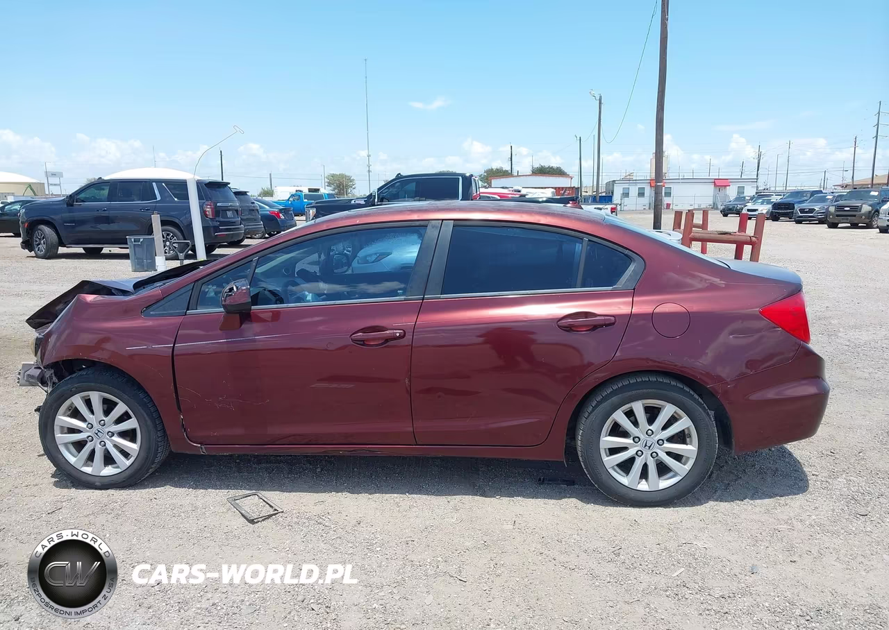 2012 Honda Civic Ex-L VIN:19XFB2F93CE045127 - 15