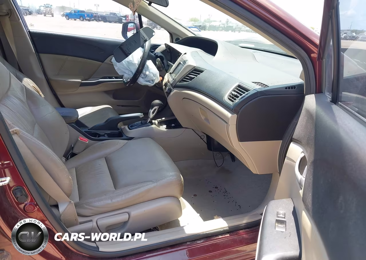 2012 Honda Civic Ex-L VIN:19XFB2F93CE045127 - 5
