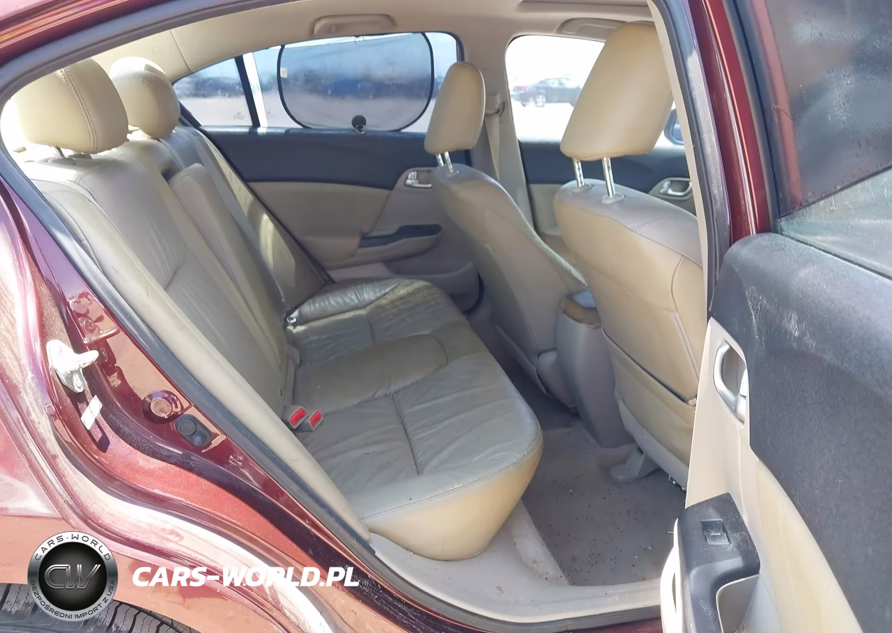 2012 Honda Civic Ex-L VIN:19XFB2F93CE045127 - 8