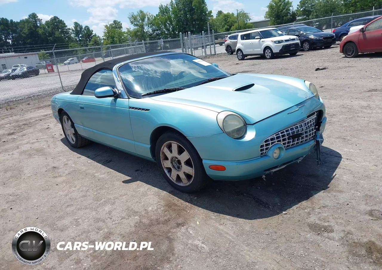 2002 Ford Thunderbird Deluxe-Premium-W-Hardtop Deluxe-W-Hardtop Premium