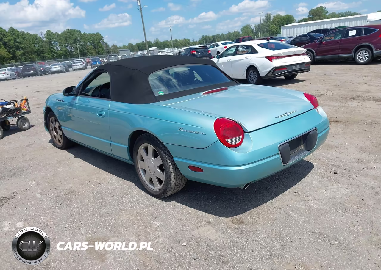 2002 Ford Thunderbird Deluxe-Premium-W-Hardtop Deluxe-W-Hardtop Premium VIN:1FAHP60A42Y117357 - 3
