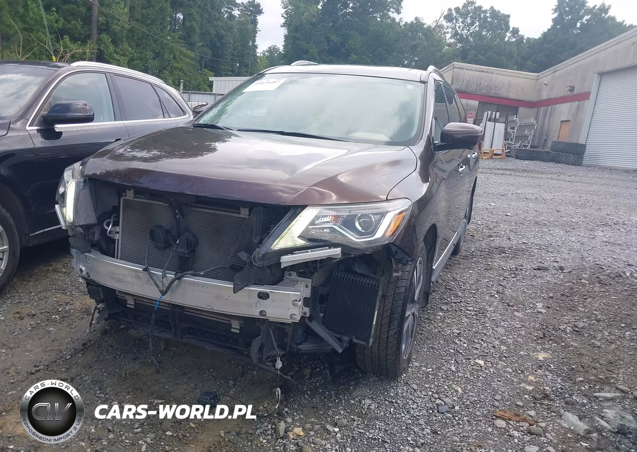 2019 Nissan Pathfinder Platinum VIN:5N1DR2MN2KC588232 - 2