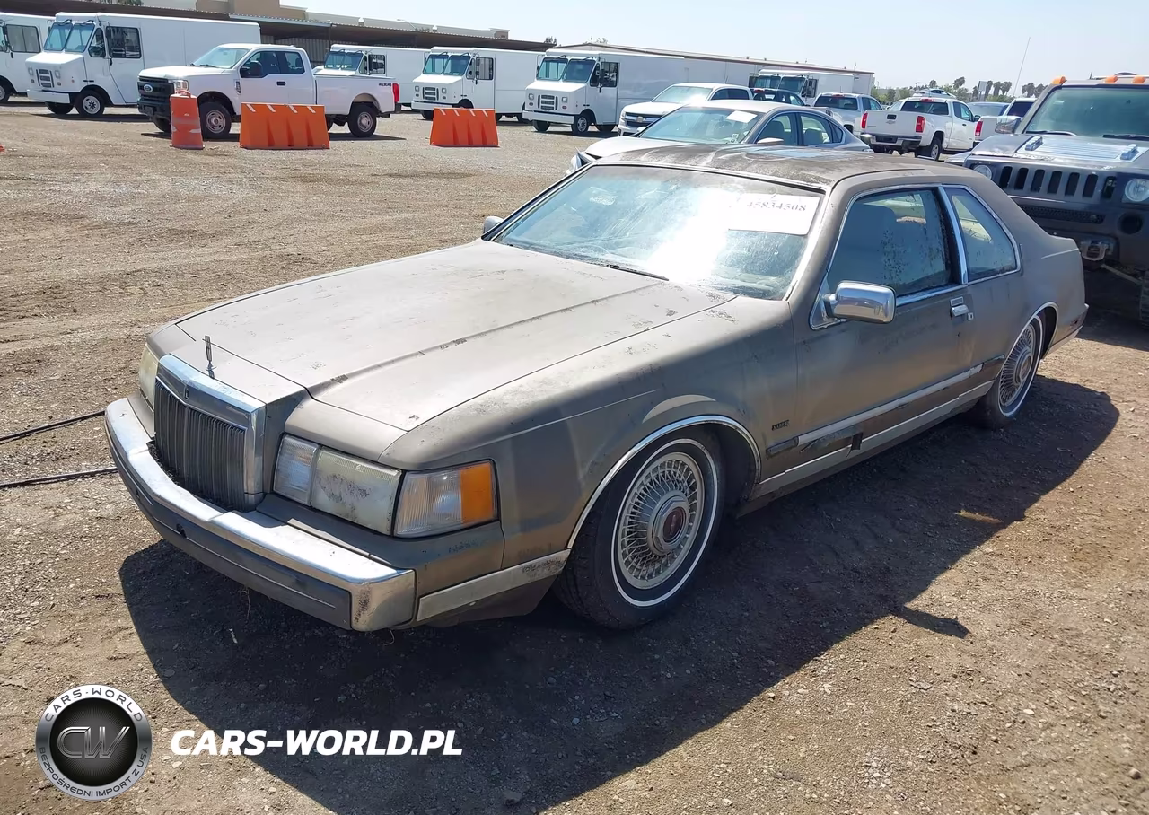 1986 Lincoln Mark Vii VIN:1LNBP98F5GY755153 - 2