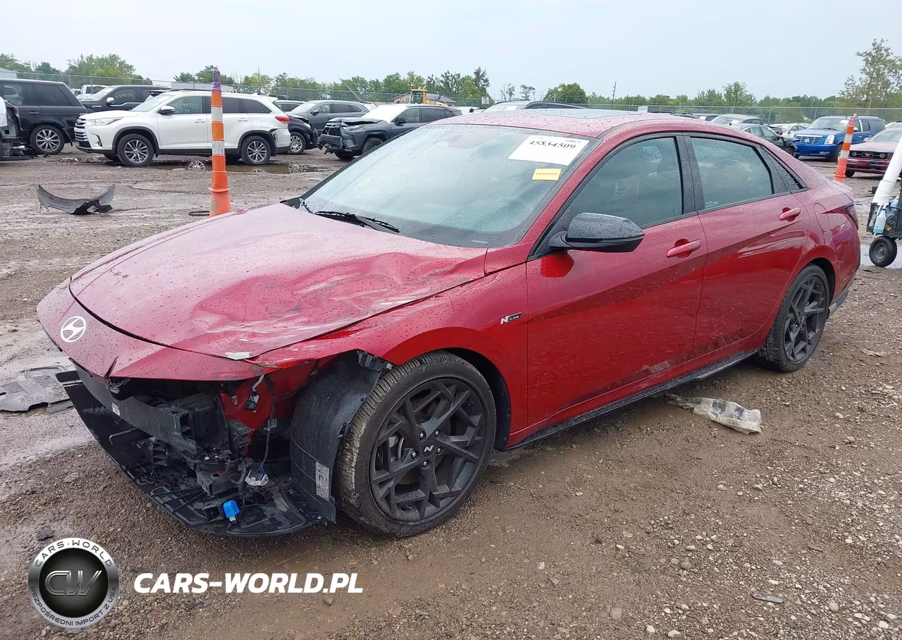 2025 Hyundai Elantra N Line VIN:KMHLR4DF9SU909323 - 2