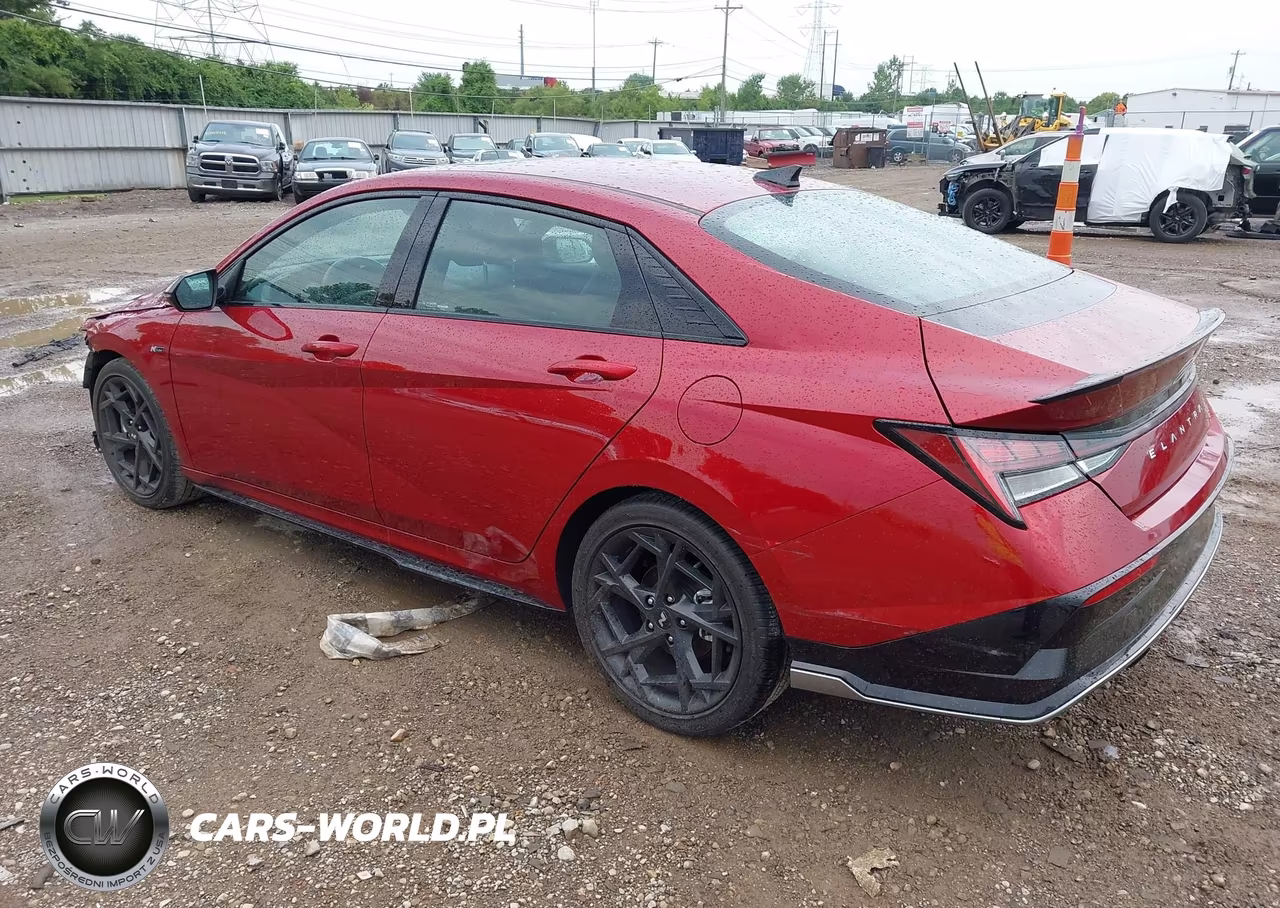2025 Hyundai Elantra N Line VIN:KMHLR4DF9SU909323 - 3