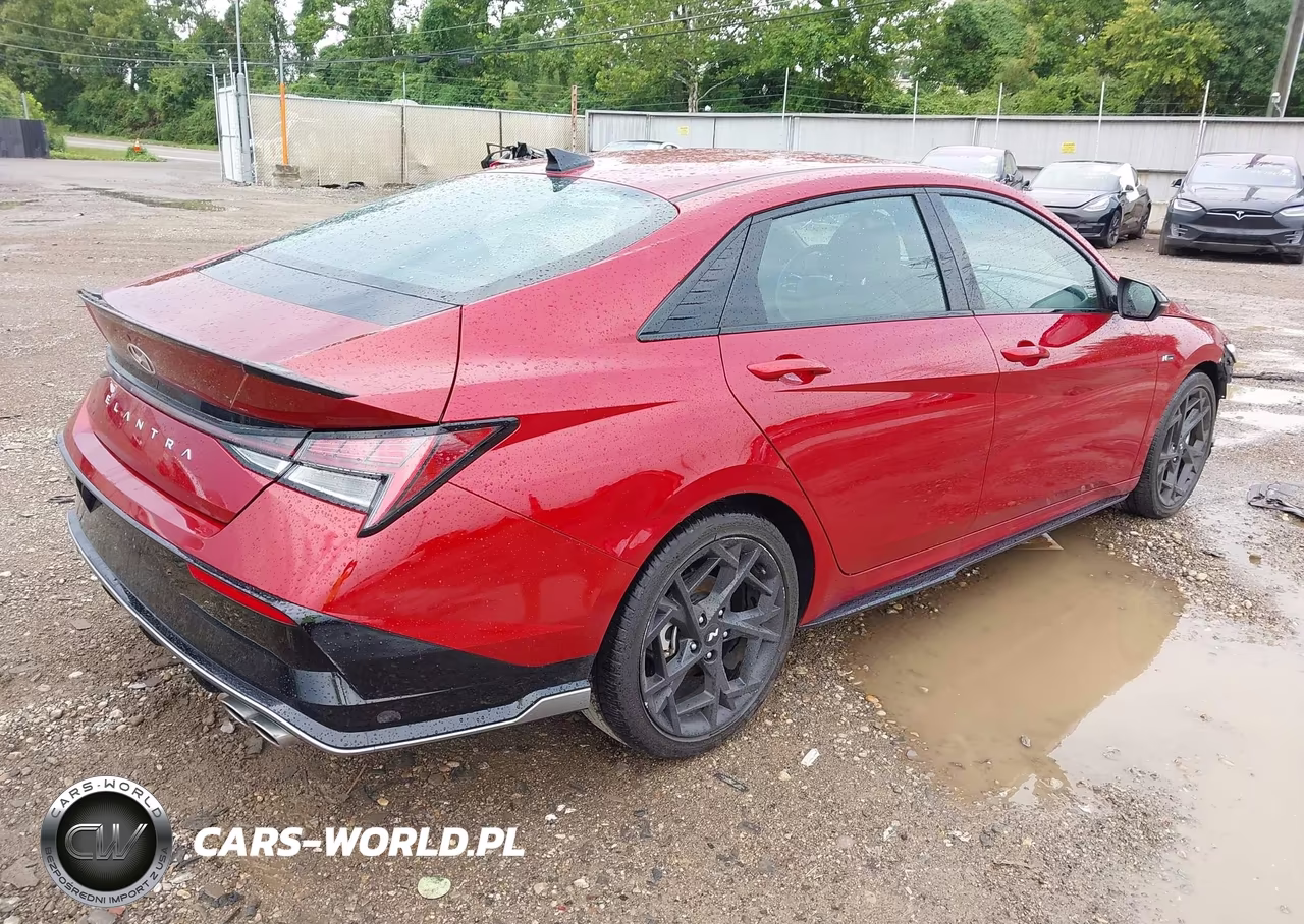 2025 Hyundai Elantra N Line VIN:KMHLR4DF9SU909323 - 4