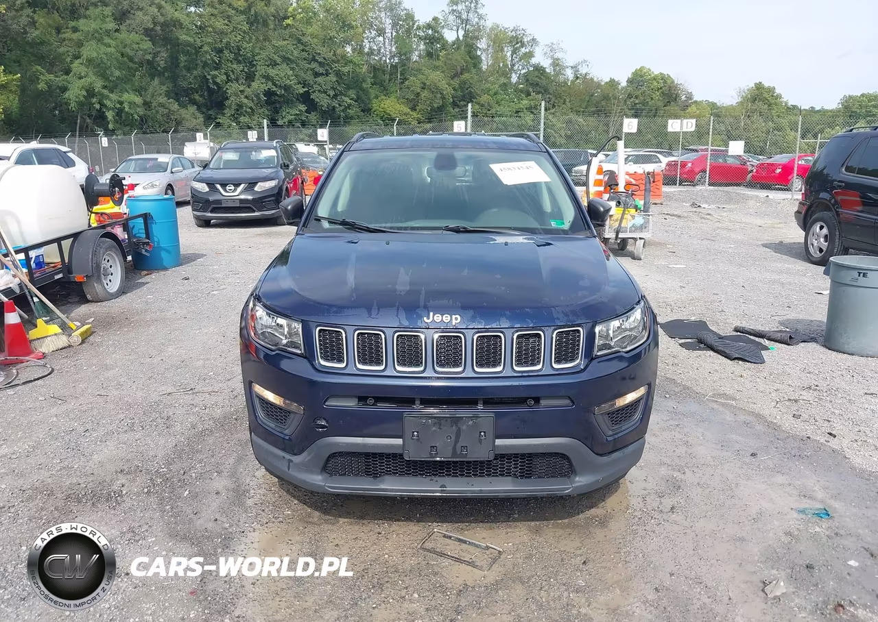 2020 Jeep Compass Sport Fwd VIN:3C4NJCAB6LT144471 - 12