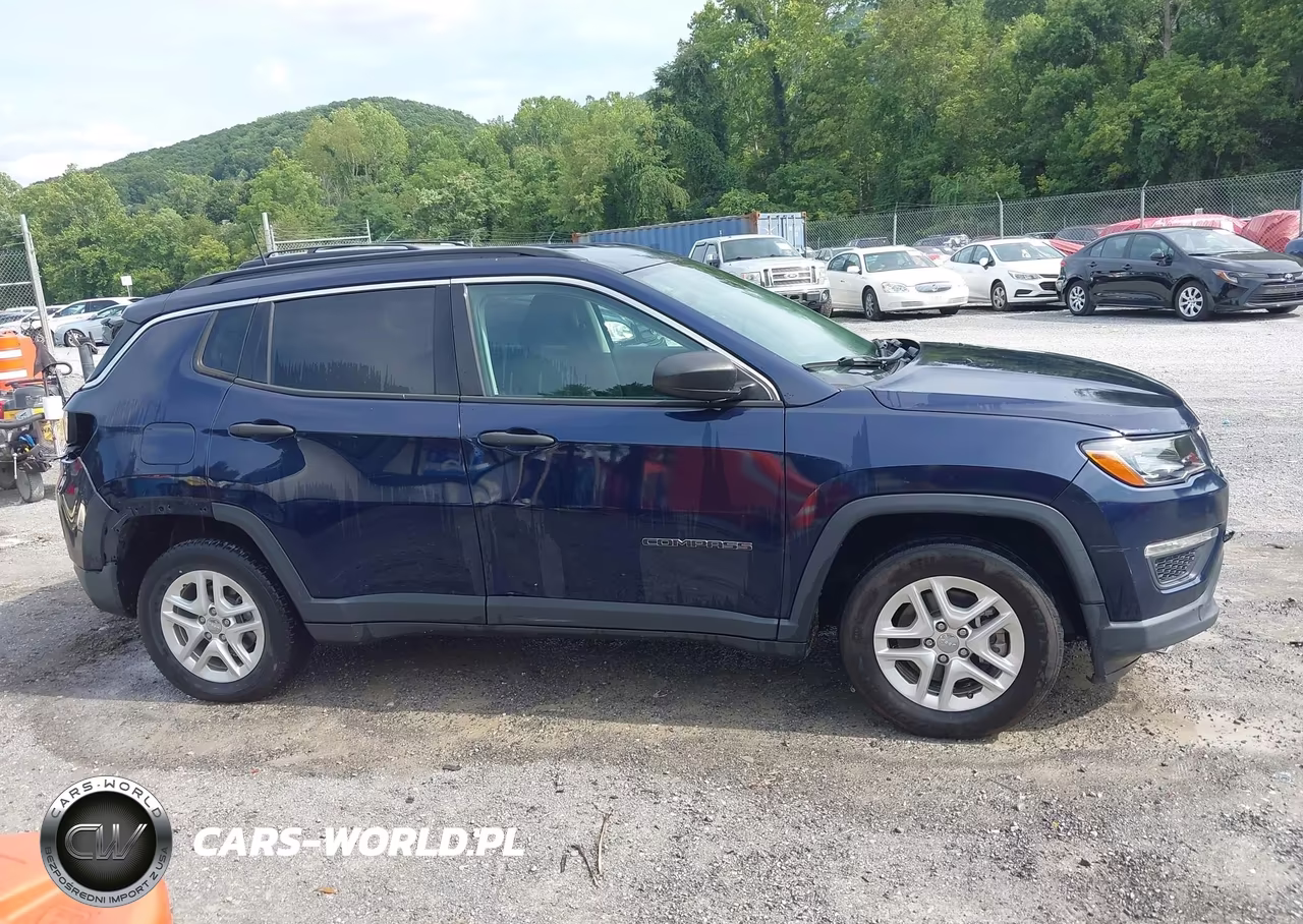 2020 Jeep Compass Sport Fwd VIN:3C4NJCAB6LT144471 - 13