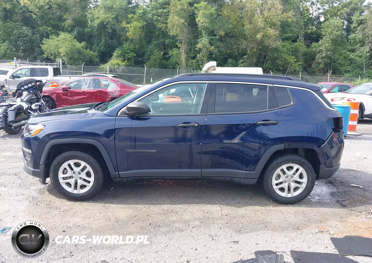 2020 Jeep Compass Sport Fwd VIN:3C4NJCAB6LT144471 - 14