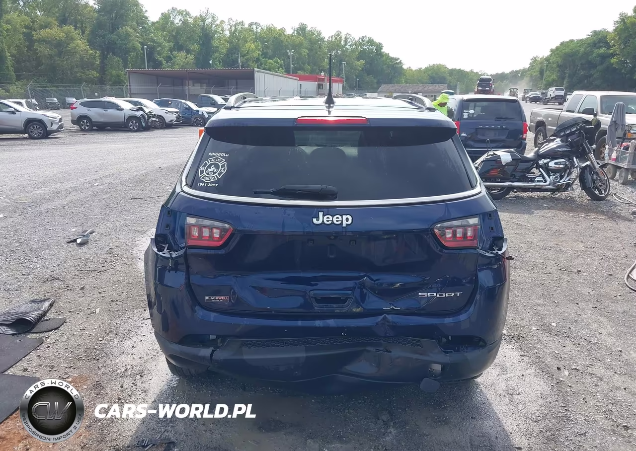 2020 Jeep Compass Sport Fwd VIN:3C4NJCAB6LT144471 - 16