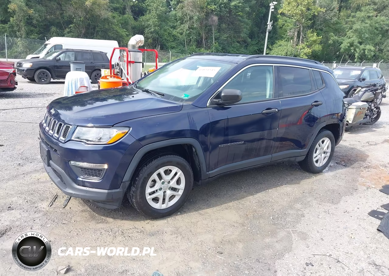 2020 Jeep Compass Sport Fwd VIN:3C4NJCAB6LT144471 - 2