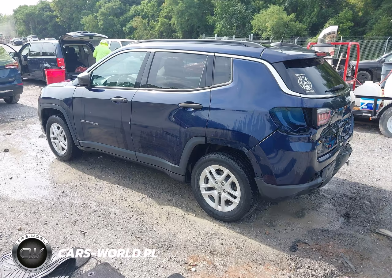 2020 Jeep Compass Sport Fwd VIN:3C4NJCAB6LT144471 - 3