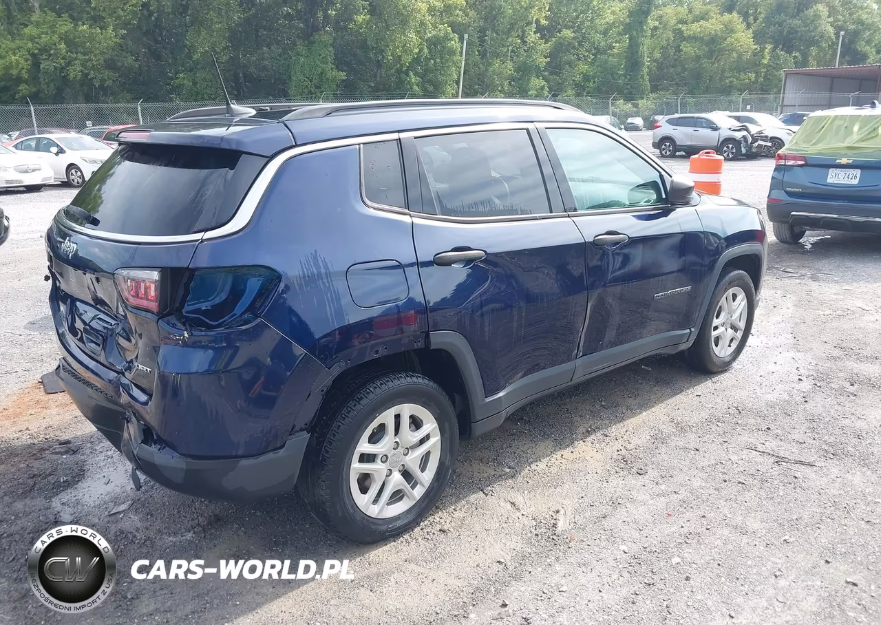 2020 Jeep Compass Sport Fwd VIN:3C4NJCAB6LT144471 - 4
