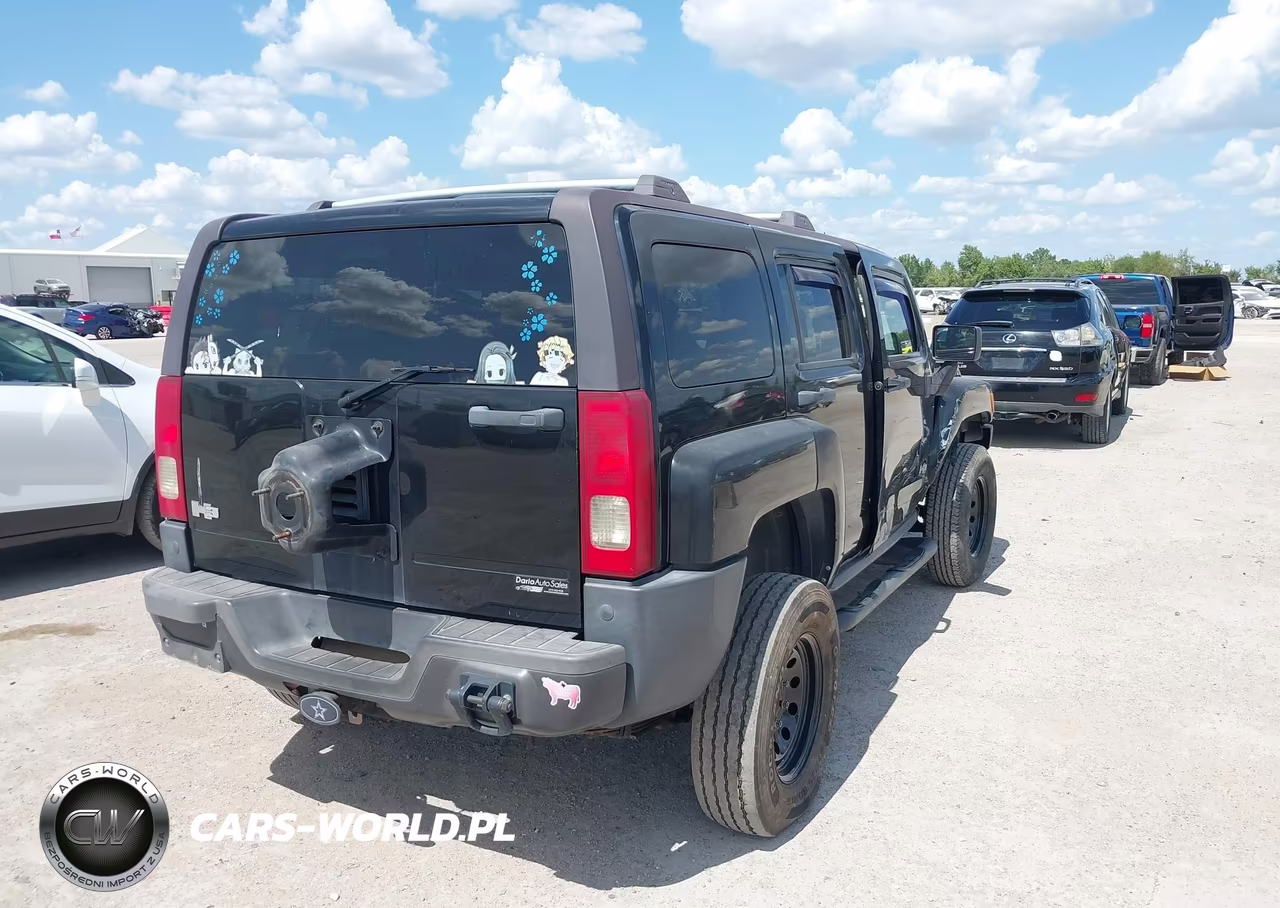 2007 Hummer H3 Suv VIN:5GTDN13E178138456 - 4