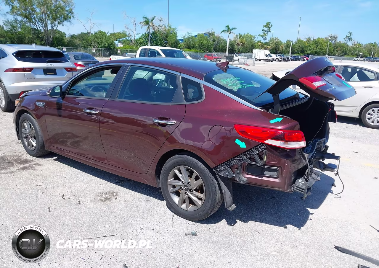 2019 Kia Optima Lx VIN:5XXGT4L36KG373628 - 3