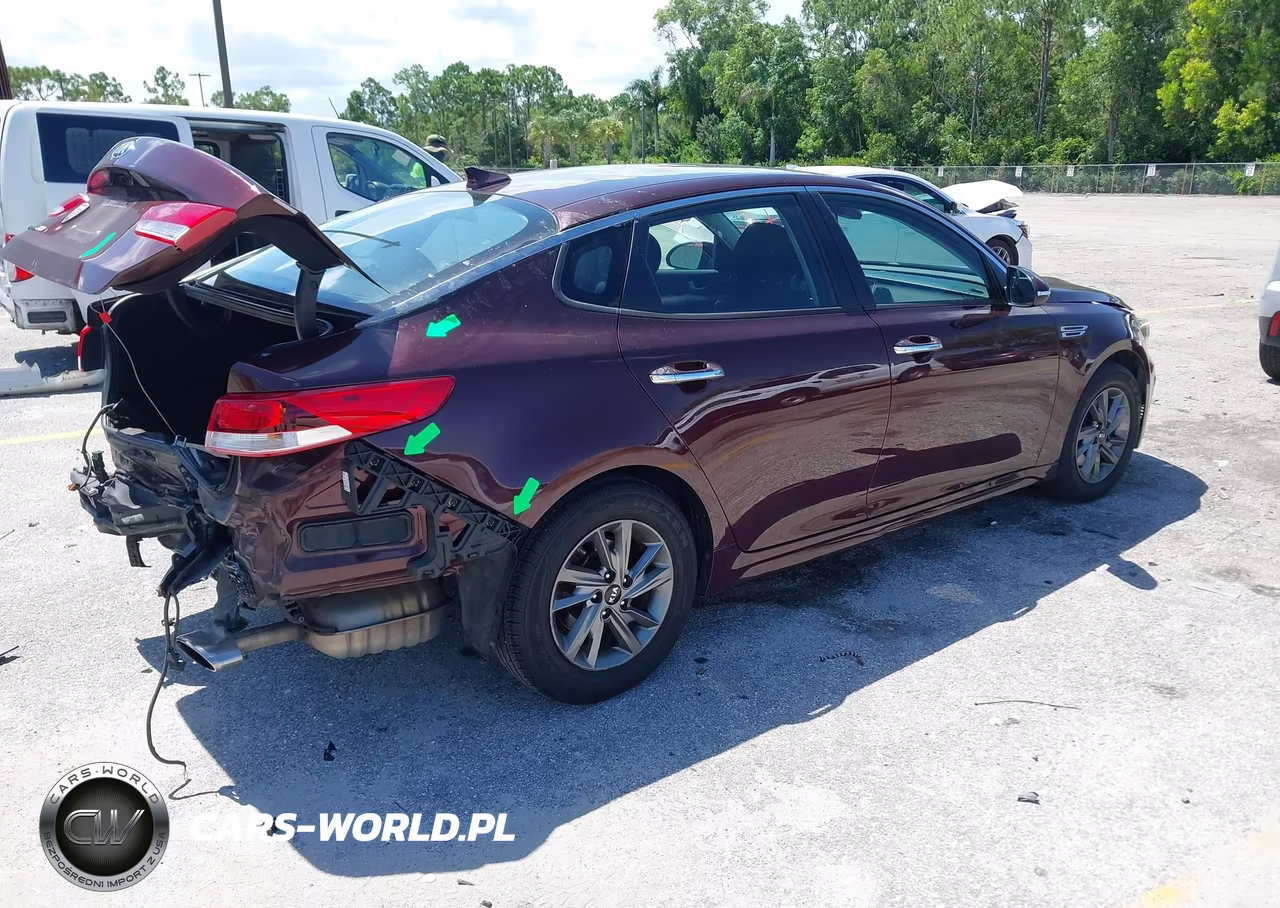 2019 Kia Optima Lx VIN:5XXGT4L36KG373628 - 4