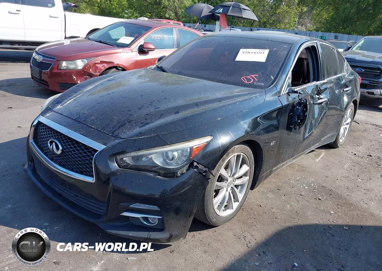 2017 Infiniti Q50 3.0T Premium VIN:JN1EV7ARXHM836578 - 2