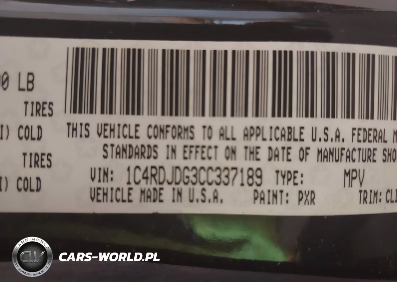 2012 Dodge Durango Crew VIN:1C4RDJDG3CC337189 - 9