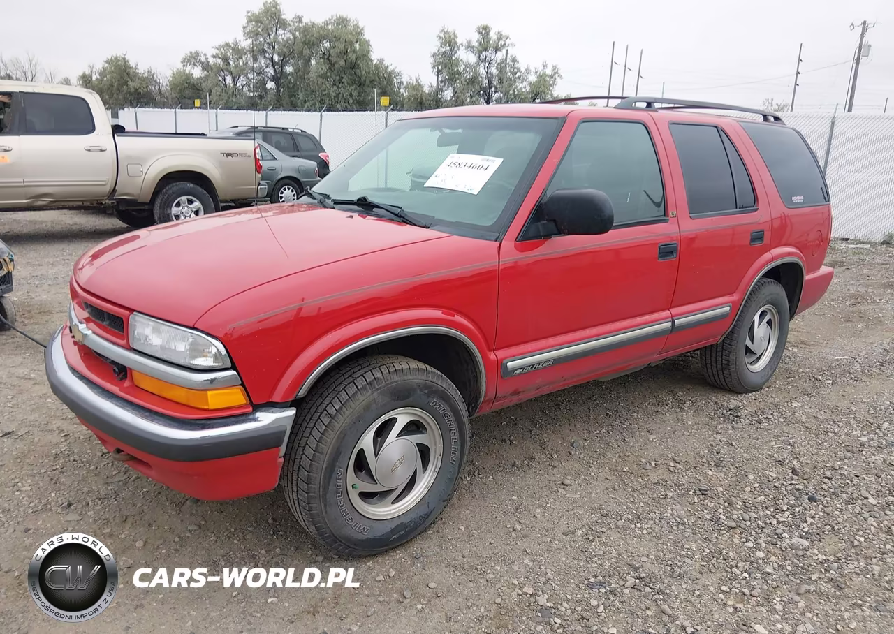 2001 Chevrolet Blazer Lt VIN:1GNDT13W61K195713 - 2