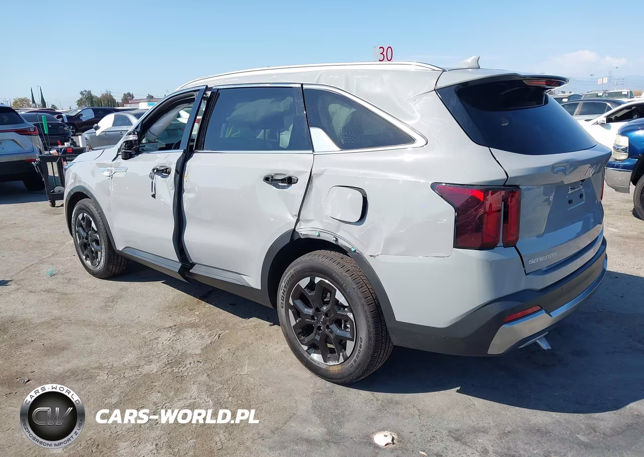 2025 Kia Sorento S VIN:5XYRL4JC9SG396196 - 3