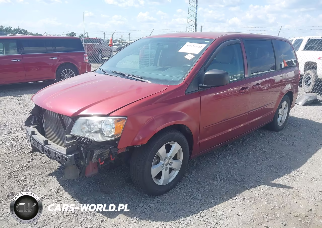 2016 Dodge Grand Caravan Se VIN:2C4RDGBG1GR108495 - 2
