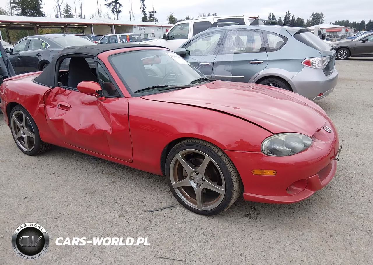 2004 Mazda Mazdaspeed Mx-5 Miata Cloth