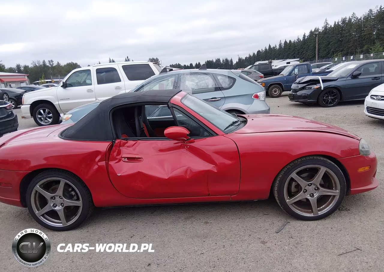2004 Mazda Mazdaspeed Mx-5 Miata Cloth VIN:JM1NB354540407198 - 14