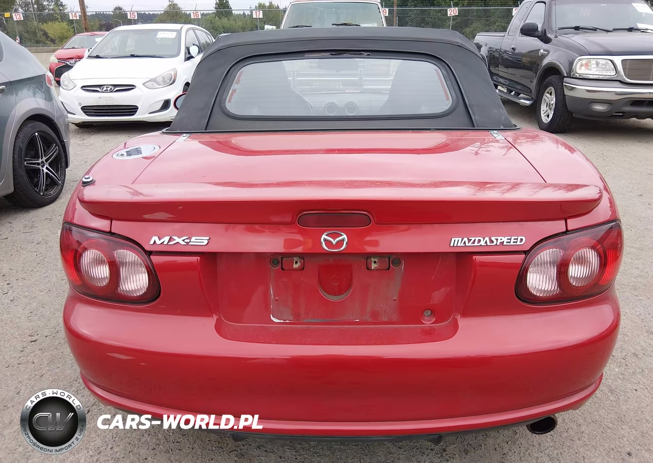 2004 Mazda Mazdaspeed Mx-5 Miata Cloth VIN:JM1NB354540407198 - 17