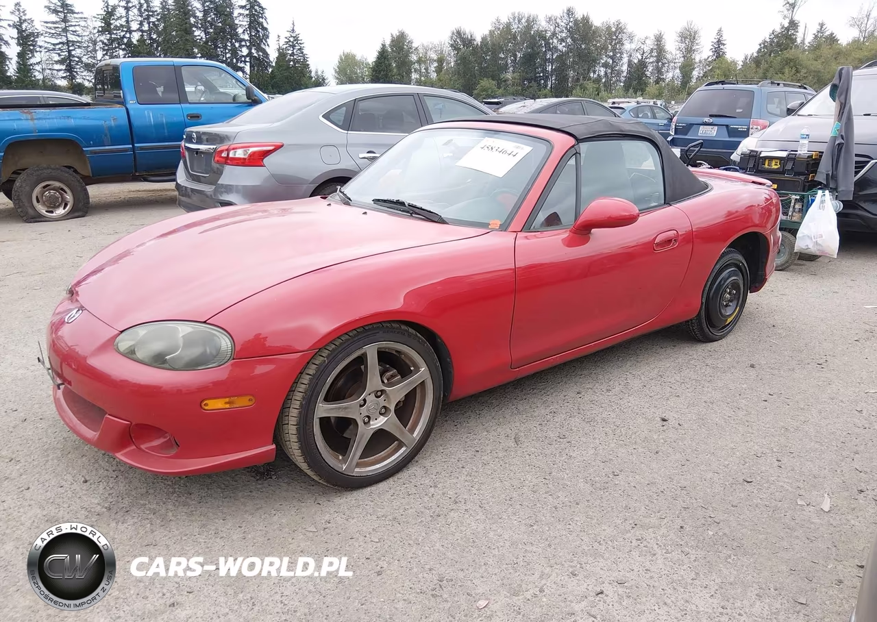2004 Mazda Mazdaspeed Mx-5 Miata Cloth VIN:JM1NB354540407198 - 2