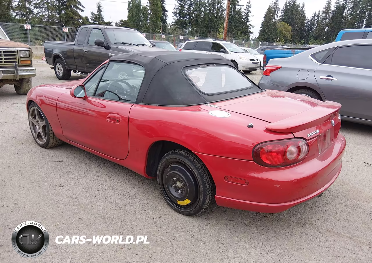 2004 Mazda Mazdaspeed Mx-5 Miata Cloth VIN:JM1NB354540407198 - 3