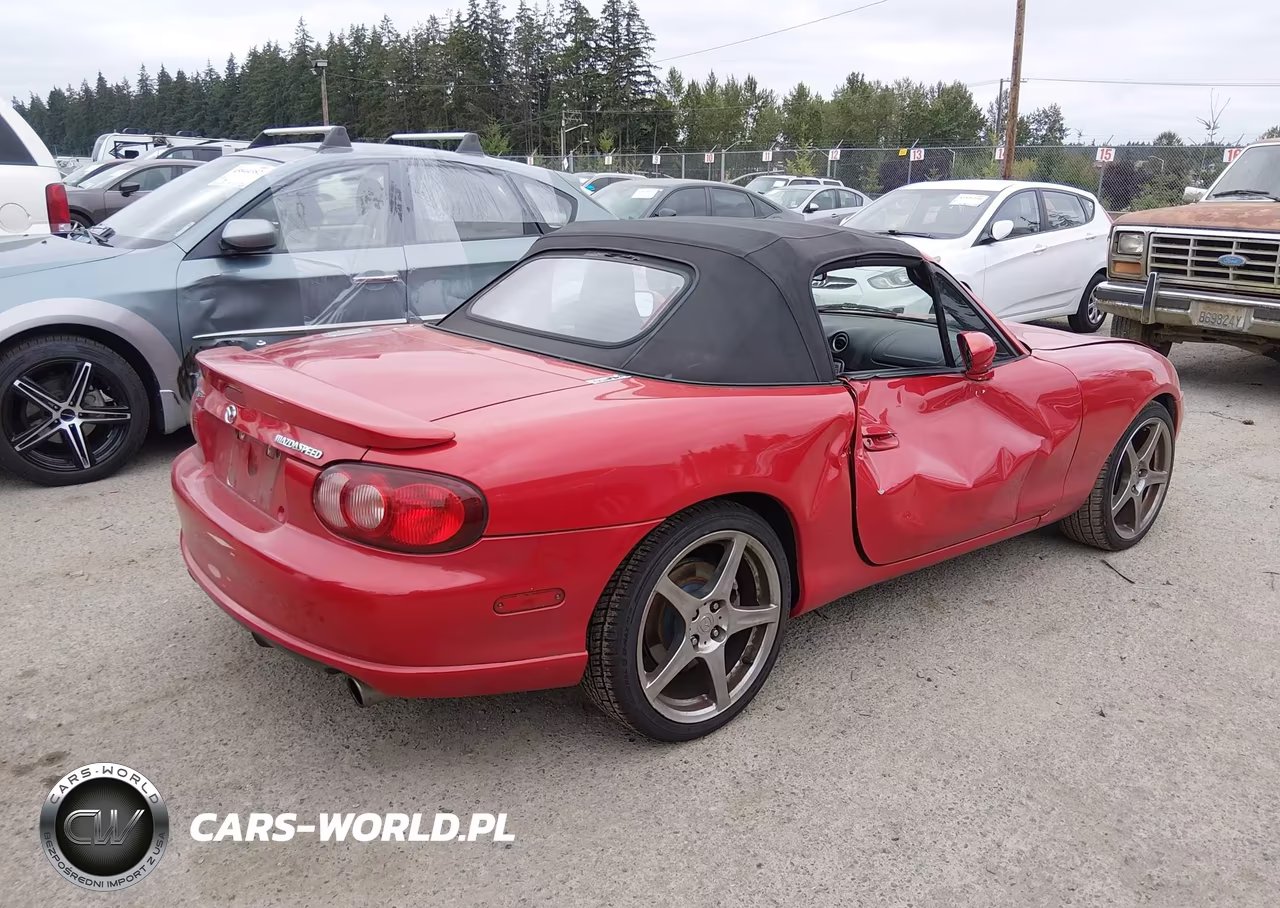 2004 Mazda Mazdaspeed Mx-5 Miata Cloth VIN:JM1NB354540407198 - 4