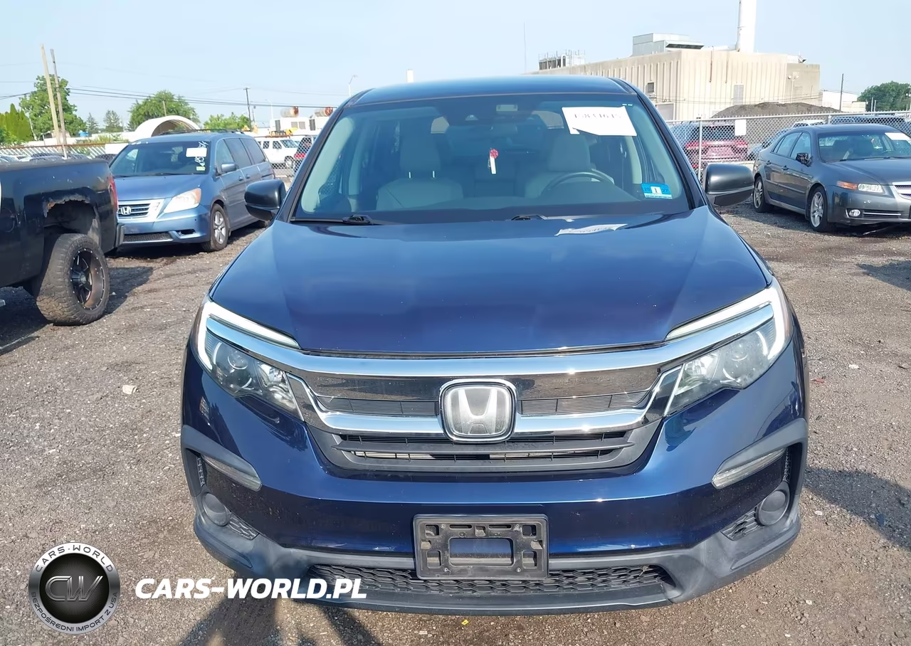 2019 Honda Pilot Lx VIN:5FNYF6H15KB090039 - 6