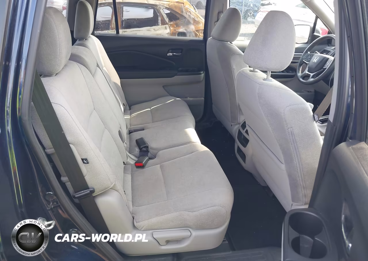 2019 Honda Pilot Lx VIN:5FNYF6H15KB090039 - 8