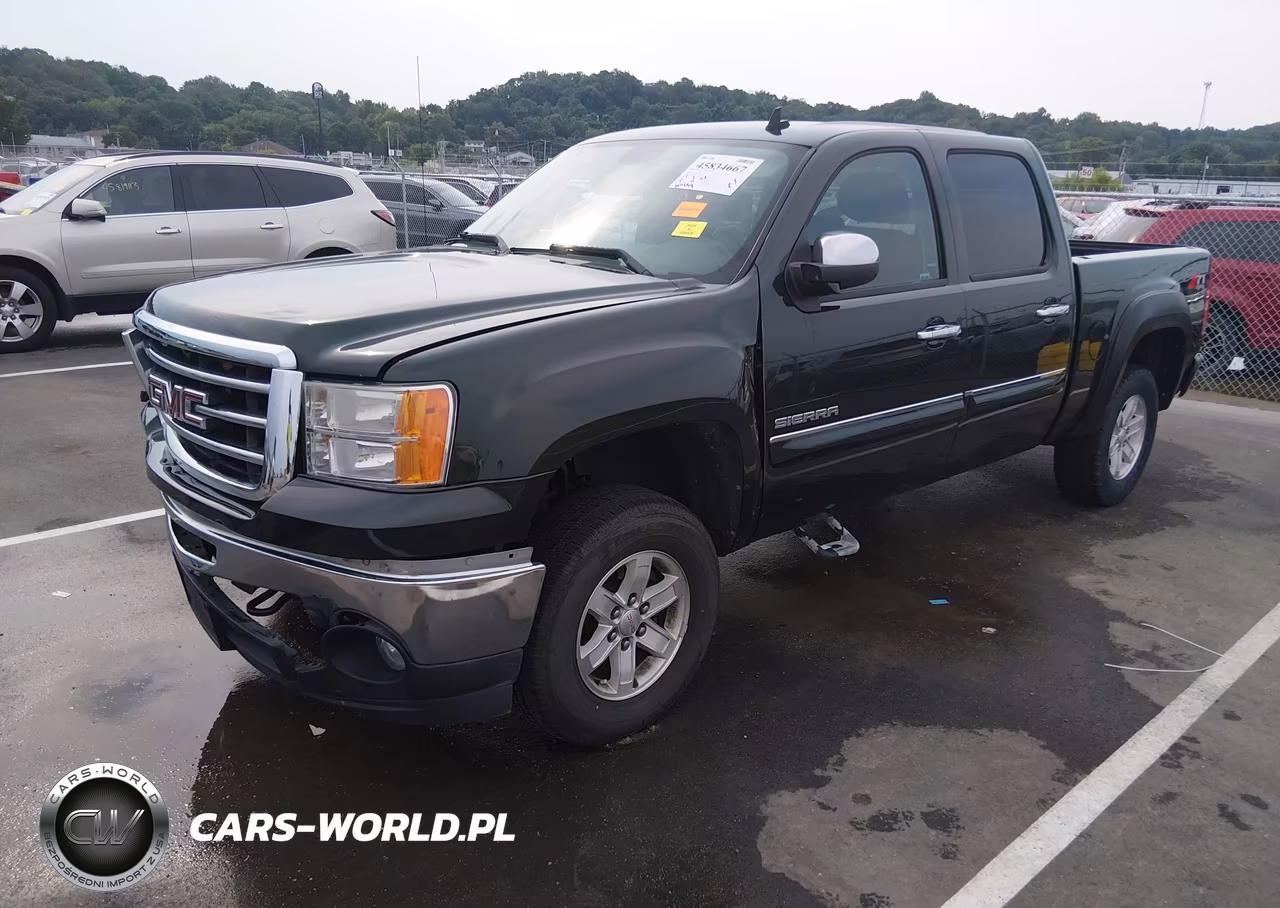 2013 GMC Sierra 1500 Sle VIN:3GTP2VE70DG250688 - 2