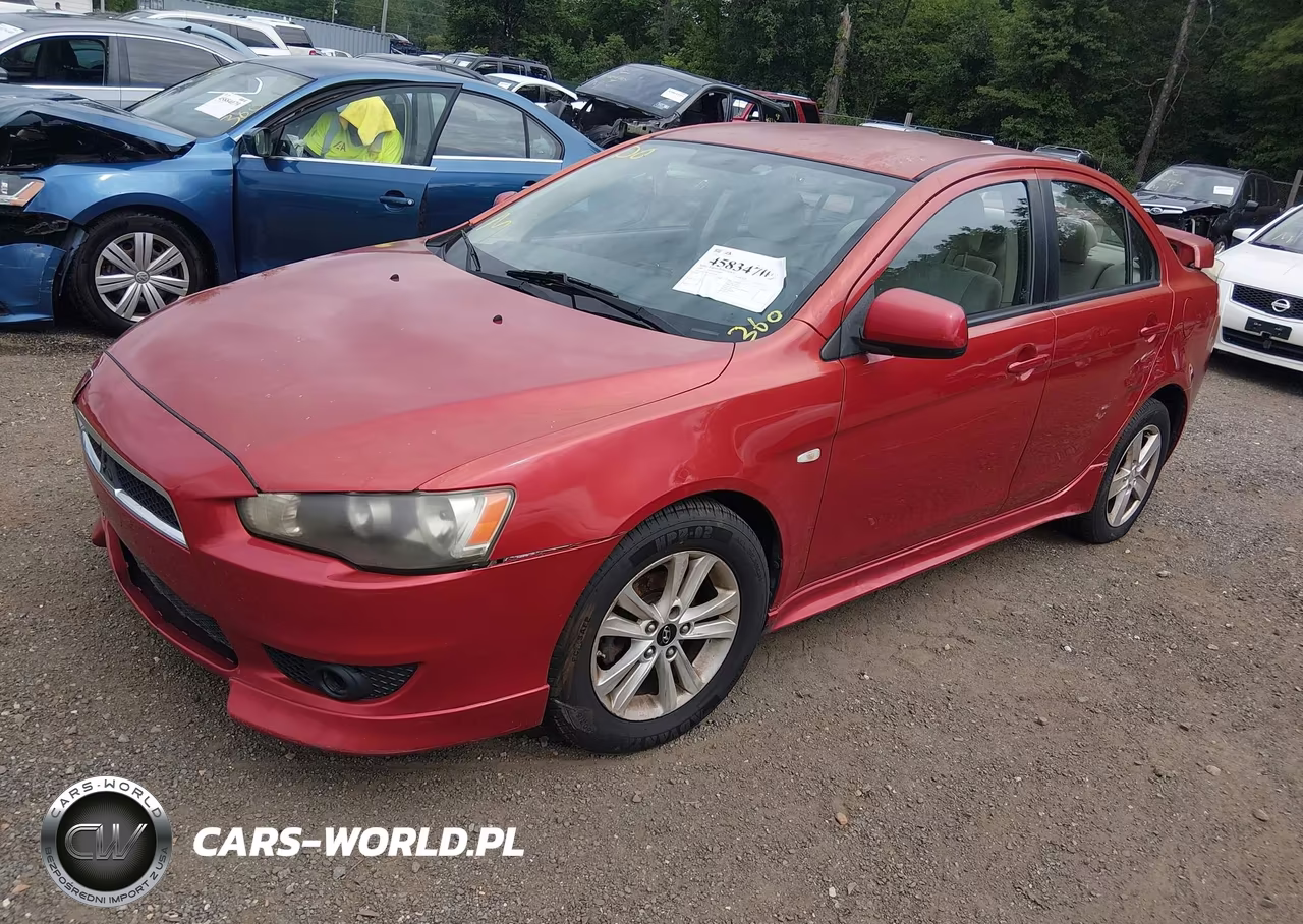 2009 Mitsubishi Lancer VIN:JA3AU26U09U029873 - 2