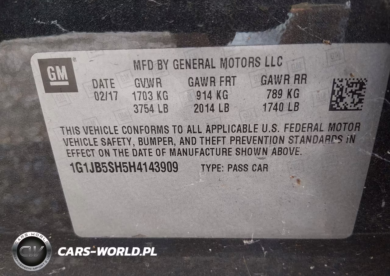2017 Chevrolet Sonic Ls Auto VIN:1G1JB5SH5H4143909 - 9