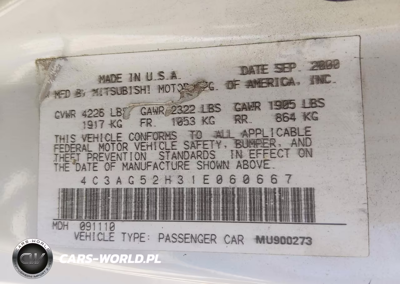 2001 Chrysler Sebring Lxi VIN:4C3AG52H31E060667 - 9